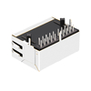 LPJGF26926CNL 100/1000 Base-T 1x2 RJ45 Magjack Tab Down Without LED thumb image 5