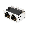 Halo HFJ12-E1G11ERL Compatible LINK-PP LPJGF26926CNL 10/100/1000 Base-T Tab Down Without LED 1x2 Port Lan RJ45 Connection thumb image 3