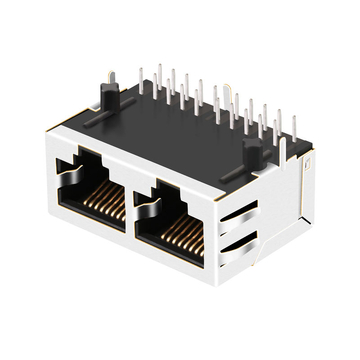 Συμβατό με Halo HFJ12-E1G11ERL LINK-PP LPJGF26926CNL 10/100/1000 Base-T Tab Down Χωρίς LED 1x2 Θύρα Lan RJ45 Σύνδεση εικόνας 3