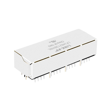 LPJ46213BHNL Trasformatore LAN RJ45 10/100 Base-T 1x4 porte Linguetta verso il basso LED verde/giallo immagine 5