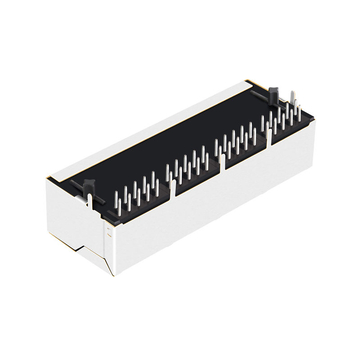 64F-1301NW2NL Compatible LINK-PP LPJG46801DNL 100/1000 Base-T RJ45 1x4 Port Ethernet Jacks Without Led Tab Down image 4