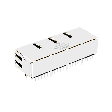 LPJGF46813CNL 10/100/1000 Base-T Tab Down Without LED 1x4 Port RJ45 Female Connectors image 5