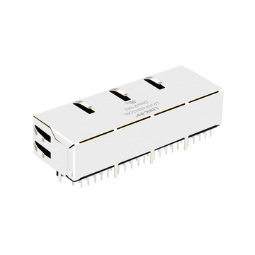 Halo HFJ14-1G41ERL 互換 LINK-PP LPJGF46843CNL 10/100/1000 Base-T タブダウン LEDなし 1x4ポート フィルタ付きコネクタ 画像5