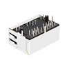 LPJ26204AENL 10/100 Base-T Languette vers le bas LED verte/jaune 1x2 ports Ethernet RJ45 Modules de connecteur image de pouce 4