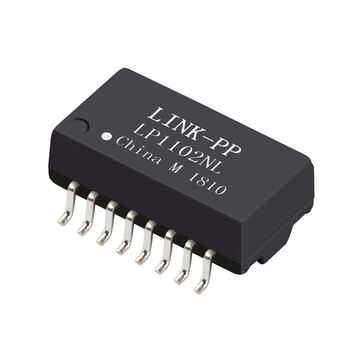 WE 749010012A Compatible LINK-PP LP1102NL 10/100 Base-T Lan Magnetics Transformer Single Port SMD 16 PIN