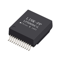 Compatible avec le Pulse HX2009NL LINK-PP Transformateurs Lan de télécommunication POE LP5009ANL 10/100 Base-T à port unique SMT 24 broches