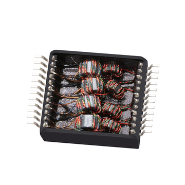 Совместимость с Belfuse S558-5999-AB-F LINK-PP LP5015ANL 100/1000 Base-T Однопортовый SMT 24-контактный телекоммуникационный трансформатор (изображение 2)
