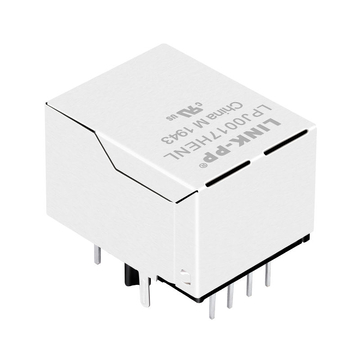 LPJ0017HENL 10/100 Base-T Ολοκληρωμένο Μαγνητικό 1x1 Θύρα RJ45 Θηλυκό βύσμα εικόνα 5