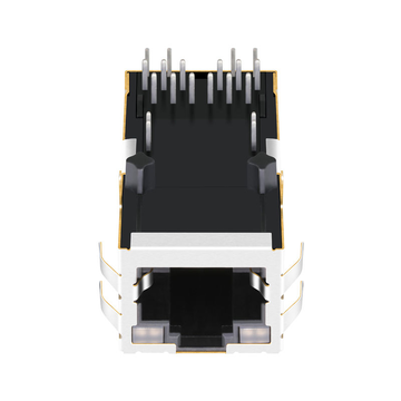 LPJK9495A4NL Connettore femmina magnetico RJ45 10G Base-T per PoE++ con TVS immagine 2