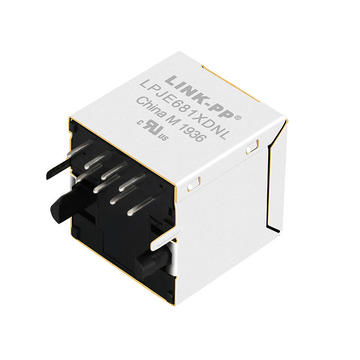 Belfuse SS71800-027F 互換 LINK-PP LPJE681XDNL LEDなし垂直型RJ45モジュラージャック（磁気部品内蔵なし）画像3