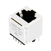 بلفيوز SS260N-8P8C-GABB1-L متوافق LINK-PP LPJE601XDNL بدون مقبس معياري RJ45 رأسي LED بدون مغناطيسات مدمجة صورة الإبهام 1