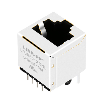 LPJE601XDNL Κάθετη υποδοχή RJ45 χωρίς μαγνητικό μετασχηματιστή Χωρίς LED εικόνα 3