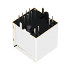 WIJ 615008138321 Compatibel LINK-PP LPJE681XXXX RJ45 verticale modulaire connector zonder geïntegreerde magneten, zonder LED (miniatuurafbeelding 4)