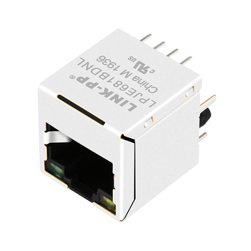 Compatibile con Belfuse SS-74301-001 LINK-PP LPJE681BDNL Connettore modulare verticale 8P8C senza LED e senza magneti integrati immagine 5