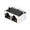 TE 5406443-1 互換 LINK-PP LPJEF102DNL1X2 ポート RJ45 ジャック（内蔵マグネットなし、タブダウン、LEDなし）サムネイル画像 3