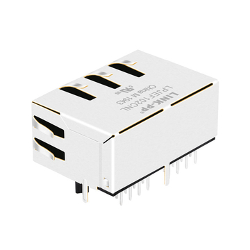 Совместимость с Tyco 5406562-2 LINK-PP LPJEF102CNL Tab Down без светодиода, 1x2-портовый разъем RJ45 без встроенного магнита, изображение 5