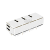 LINK-PP LPJE104AENL Tab Down Green/Yellow LED 1X4 Port Ethernet RJ45 Jack without Integrated Magnetics thumb image 5