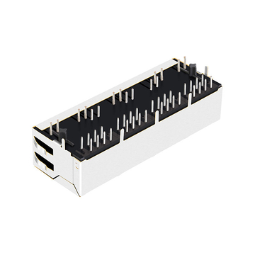 LINK-PP LPJE104AENL タブダウン式 緑/黄LED 1x4ポート イーサネットRJ45ジャック（内蔵マグネットなし）画像4