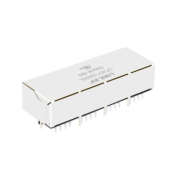 WE 615032137821 互換 LINK-PP LPJEF104DNL 1x4ポートモジュラージャックコネクタ（内蔵マグネティックなし、タブダウン、LEDなし、画像5）