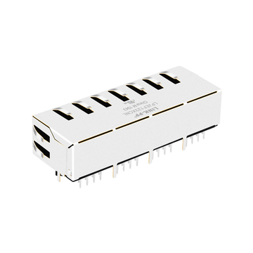 X複数 XRJK-S-04-8-8-0-905 互換 LINK-PP LPJEF123XCNL タブダウン LEDなし 1x4ポート RJ45ジャック 内蔵マグネットなし 画像5