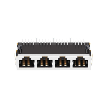 LINK-PP LPJEF123XCNL Connecteur RJ45 1 port 4 broches sans LED ni aimants intégrés (image 2)