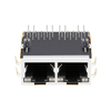 LPJG27305A47NL 10/100/1000 Base-T 1x2 Port Gigabit RJ45 Magjack Tab Up Green&Yellow/Green&Yellow LED thumb image 2