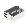 LPJG27305A47NL 10/100/1000 Base-T 1x2 Port Gigabit RJ45 Magjack Tab Up Green&Yellow/Green&Yellow LED thumb image 4