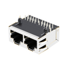 LPJG27331CNL 10/100/1000 Base-T Without Leds 1x2 Port RJ45 Modular Jack thumb image 3