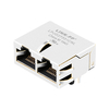 LPJG27331CNL 10/100/1000 Base-T Without Leds 1x2 Port RJ45 Modular Jack thumb image 1