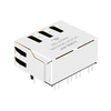LPJG27395A53NL 10/100/1000 Base-T Without Leds 1x2 Port RJ45 Modular Jack thumb image 5