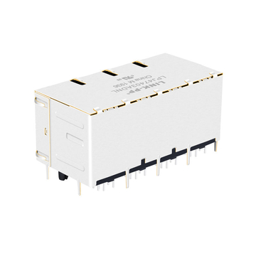 10/100 Base-T Tab Up Κίτρινο/Πράσινο LED 2x4 Θύρες Ethernet RJ45 Modular Jack εικόνα 5