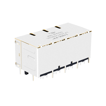 Συμβατό με RM4-10PADV1F LINK-PP LPJ47408CNL 10/100 Base-T 2x4 Θύρες RJ45 μαγνητικές υποδοχές χωρίς εικόνα LED 5