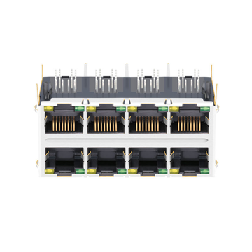 LPJG47503AHNL 1000 Base-T Integrated Magnetics 2x4 Port RJ45 Modular Jack εικόνα 2