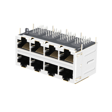 LPJG47531CNL 1000 Base-T 統合マグネティックス 2x4ポート イーサネット RJ45コネクタ 画像3