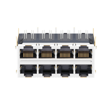 LPJG47537-1CNL 1000 Base-T Integrierter magnetischer 2x4-Port-RJ45-Buchsenstecker, Abbildung 2