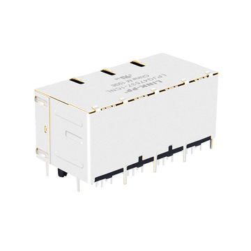 LPJG47537-1CNL 1000 Base-T Integrierter magnetischer 2x4-Port-RJ45-Buchsenstecker, Abbildung 5