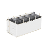 XFMRS XFGIGH-STKVDYG8-4 kompatibel LINK-PP LPJG47561ADNL 10/100/1000 Base-T 10p10c Gelb/Grüne LED 2x4 Port Cat6 RJ45-Anschluss Miniaturbild 4