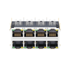 LPJG47561ADNL 1000 Base-T 2x4 RJ45 Magjack Tab Up Yellow/Green LED thumb image 2