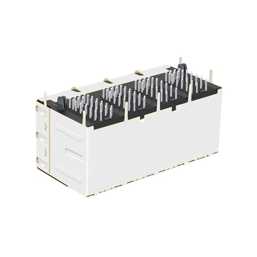 LPJG47036AWNL 2.5G Base-T With G/G Leds 2x4 Port PoE RJ45 Female Connector image 4