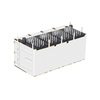 Pulse J0B-2005NL Kompatible LPJTP474320-8AF6-C 2.5G Base-T RJ45 2x4-Anschlüsse mit PoE+ Tab Up Grün/Grün LED Daumenbild 2