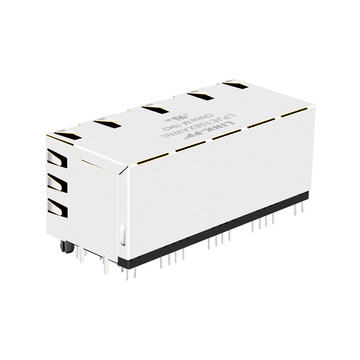 LPJE108XAWNL タブアップ グリーン/グリーンLED 2x4ポート RJ45ジャックコネクタ（内蔵マグネットなし）画像5