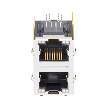 LPJG17577A47NL Conectores Modulares Magnéticos RJ45 1000 Base-T 2x1 com LED Amarelo e Verde/Amarelo e Verde (imagem 2)