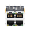 LPJG27020AENL 1000 Base-T 2x2 Port Gigabit RJ45 Magjack Green/Yellow LED thumb image 2