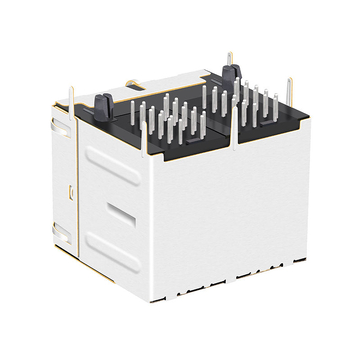 LPJG27591CNL 1000 Base-T 2x2 Port Mmodular Jack RJ45 Connector εικόνα 4