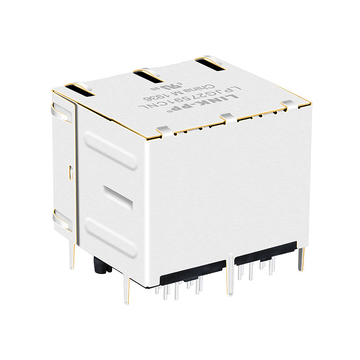 LPJG27591CNL 1000 Base-T 2x2 Port Mmodular Jack RJ45 Connector εικόνα 5