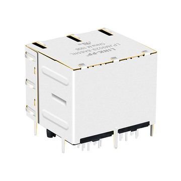 LPJM9029-8A65NL 10G Base-T 2x2 poort G/G LED-connector RJ45-aansluiting afbeelding 5