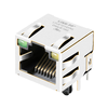 X หลายตัวเข้ากันได้กับ XRJM-S-01-8-8-X-F2 LINK-PP LPJE101AHNL แจ็ค RJ45 แบบโมดูลาร์ ไม่มีแม่เหล็ก แถบไฟ LED สีเขียว/เหลือง (ภาพประกอบ 1)