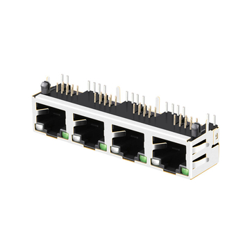 LINK-PP LPJE401A26NL Χωρίς ενσωματωμένο μαγνητικό 1x4 θύρα θωρακισμένου συνδέσμου RJ45 εικόνα 3