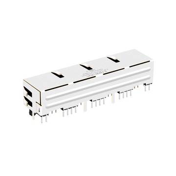 Совместимость с импульсным E5J88-24CJ25-L LINK-PP LPJE401AWNL 1X4-портовый разъем RJ45 без встроенных магнитов, зеленый/зеленый светодиод (изображение 5)