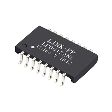 13F-39NL 10/100 Base-T Single Port SMD 16PIN Low Profile Ethernet Magnetics lan transformer